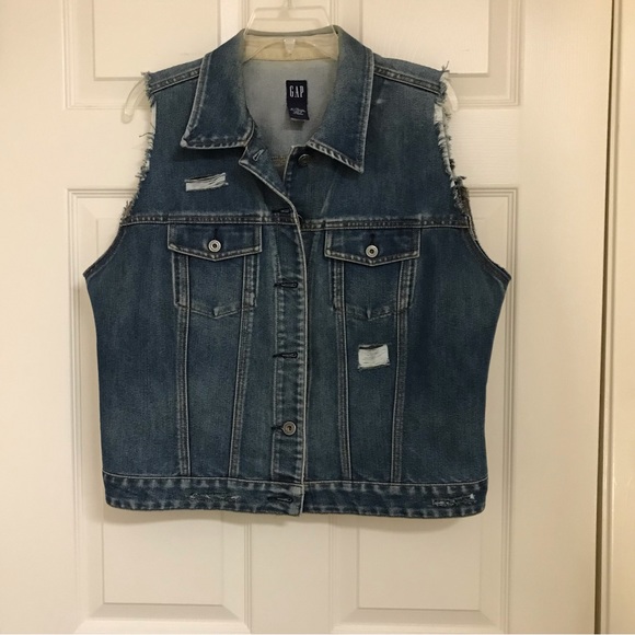GAP Jackets & Blazers - Gap XL Denim Vest